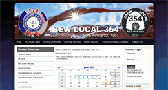 Desktop Screenshot of ibew354.org